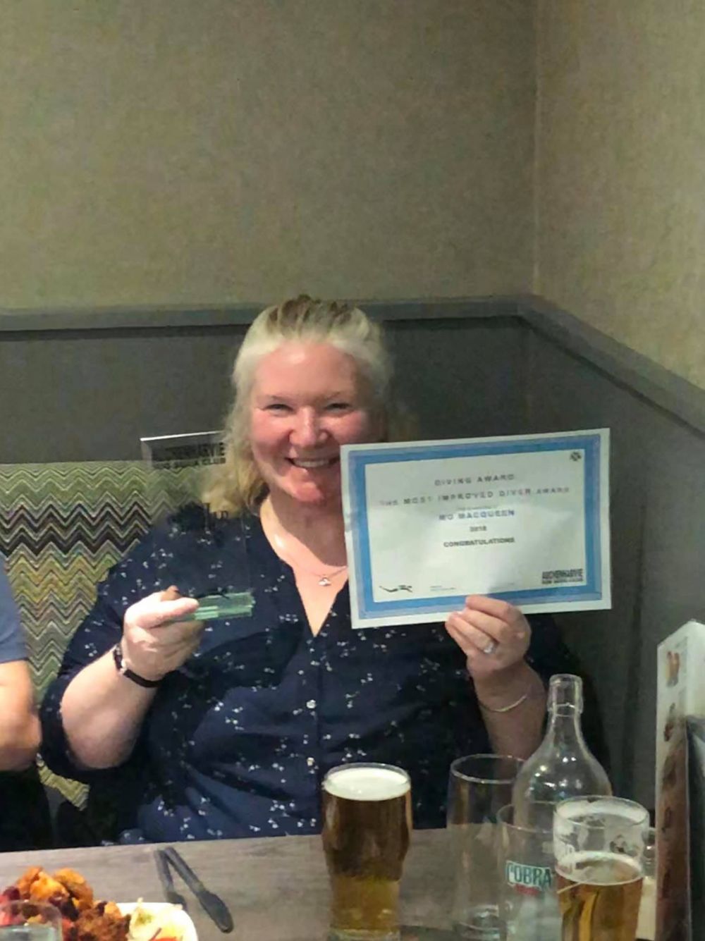 Most improved, lady