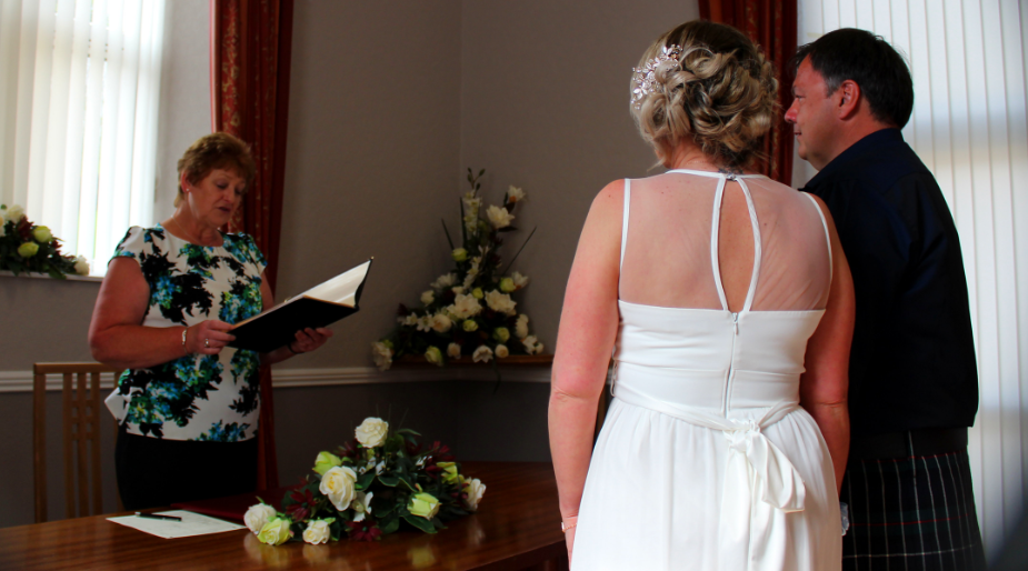 Alison and Craig Vows